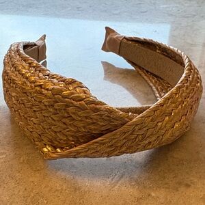 Woven Gold Headband